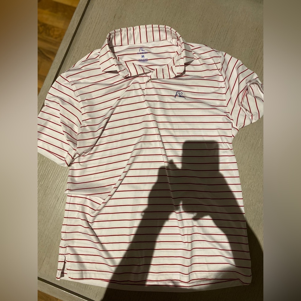 RHOBACK “The Old Salt” Mens Short Sleeve Performace Polo.